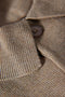 Detail image of the Ecovero s/s knit polo in sand, by brand Lindbergh