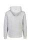 Back image of the Lindbergh hoodie in grey, by brand Lindbergh