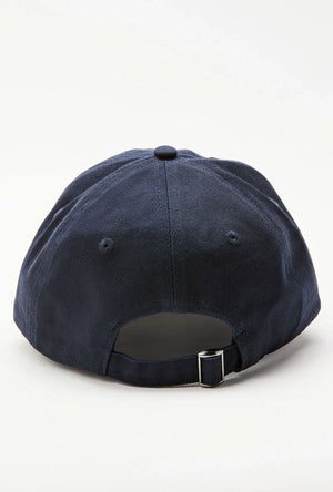 Back image of the Logo baseball cap in navy, by brand Lindbergh