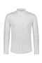 Front image of the Lindbergh oxford superflex l/s shirt in white, by brand Lindbergh