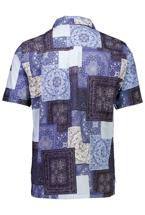 Paisley aop s/s shirt of the Paisley aop s/s shirt in paisley aop s/s shirt, by brand Lindbergh