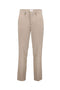 Front image of Lindbergh relaxed fit formal trousers in brown, by brand Lindbergh