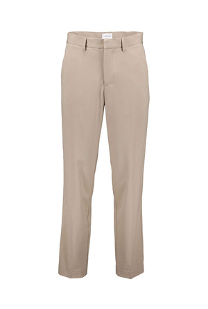 Front image of the Lindbergh relaxed fit formal trousers in brown, by brand Lindbergh