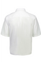 Back image of the Solid dobby s/s shirt in white, by brand Lindbergh