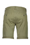 Back image of the Superflex relaxed fit chino shorts in khaki, by brand Lindbergh