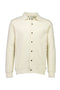 Front image of the Lindbergh sweat cardigan in beige, by brand Lindbergh