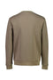 Back image of the Lindbergh sweatshirt in brown, by brand Lindbergh