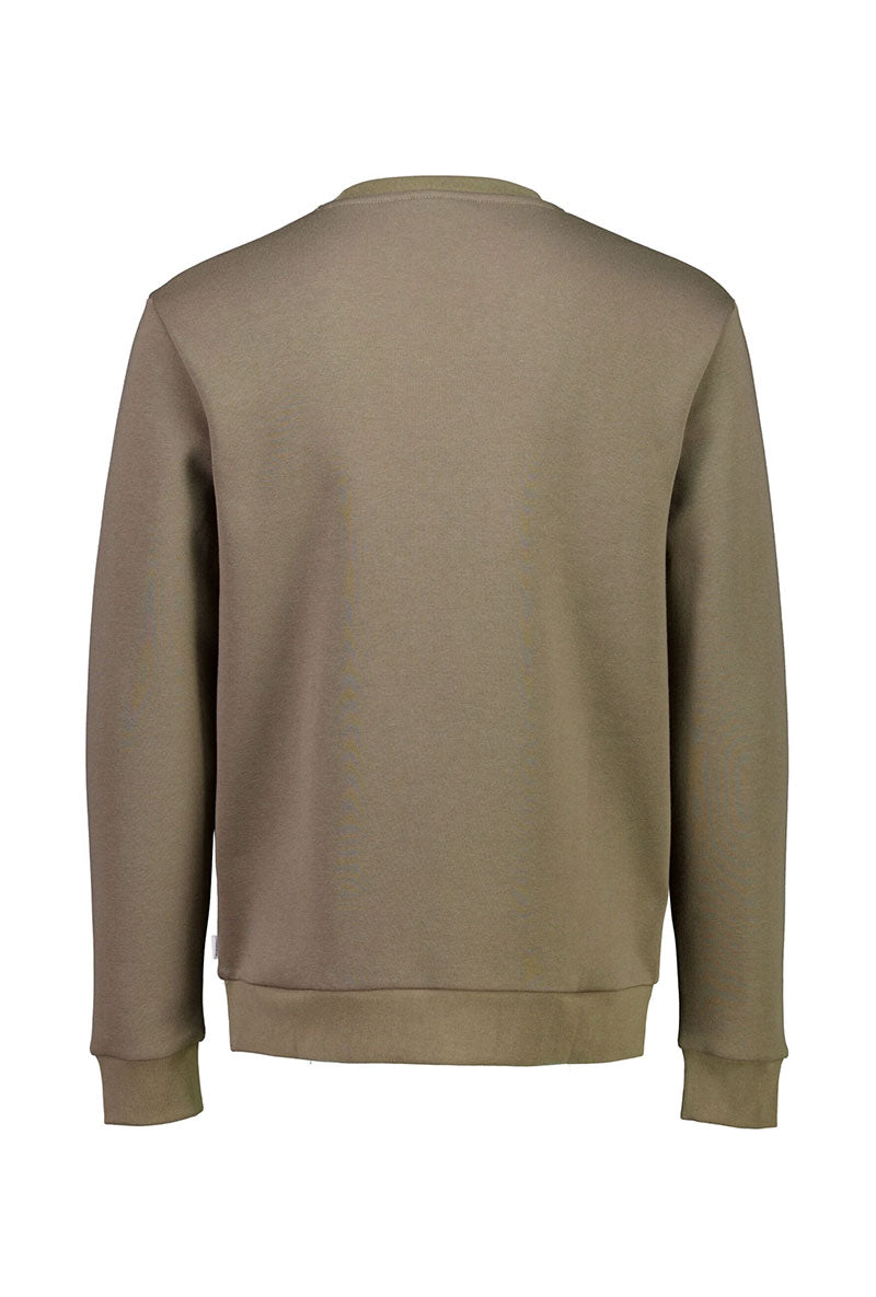 Back image of Lindbergh sweatshirt in brown, by brand Lindbergh