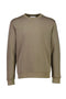 Front image of the Lindbergh sweatshirt in brown, by brand Lindbergh