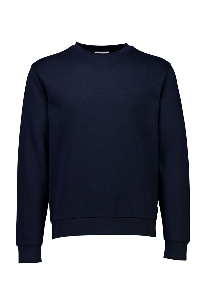 Front image of Lindbergh sweatshirt in navy, by brand Lindbergh