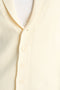 Detail image of the Rib shawl collar cardigan in cream, by brand Lindbergh