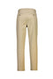 Back image of the Superflex chino pants in sand, by brand Lindbergh