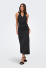 Image of GINA SLEEVELESS LONG DRESS in black, by brand ONLY