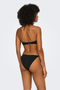 Back image of the Julietta bandeau bikini top in black, by brand Only