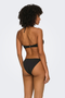 Back image of the Marseille tie string bikini bottom in black, by brand Only