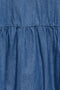 Detail image of the Nova azure s/s thea dress in denim, by brand Only