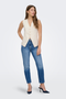 Front image of Tila life waistcoat in off white, by brand Only