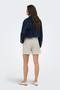 Back image of the Tizania stripe shorts in stripe, by brand Only