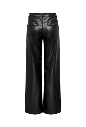 ONLY MADISON HW WIND FAUX LEATHER PANTS