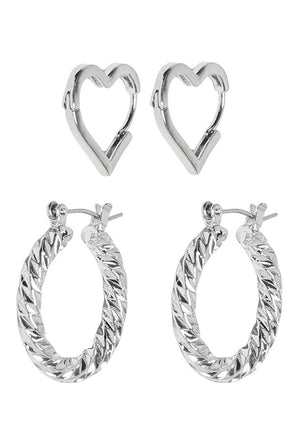 ONLY LYDIA 2PACK EARRINGS
