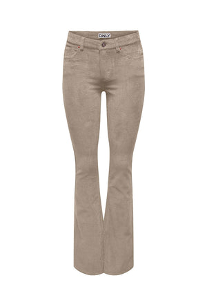 ONLY MARY FLARED MW SWEET CORD TROUSERS