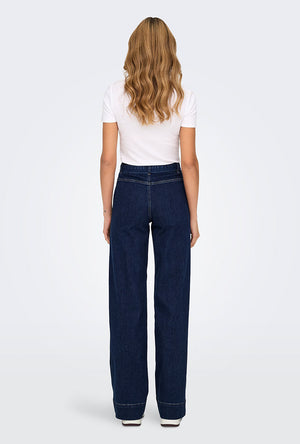 ONLY MADISON BLUSH HW WIDE BELT JEANS