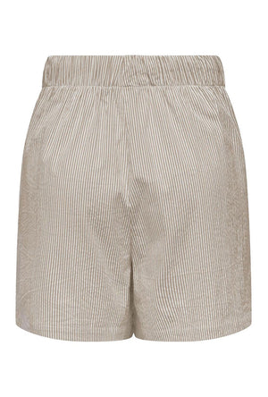 Back image of the Augusta shorts in stone, by brand Only