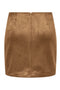 Back image of the Carolina faux suede skirt in tan, by brand Only