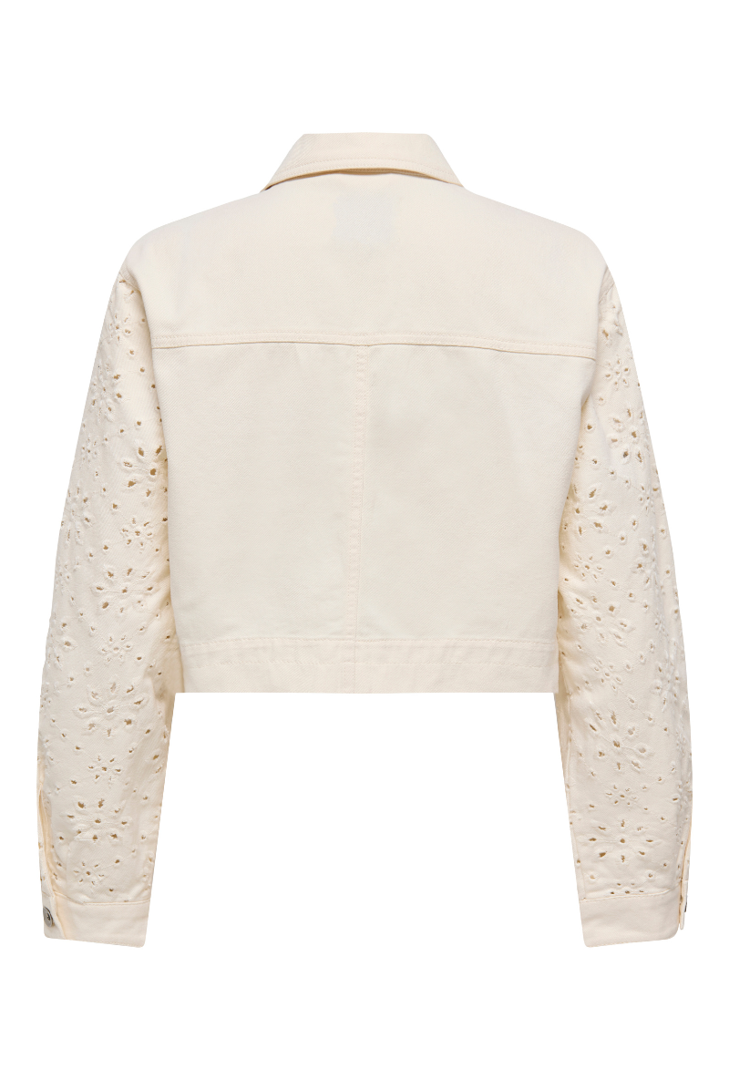 Product image of Only elsa crochet short jacket in off white, by brand Only