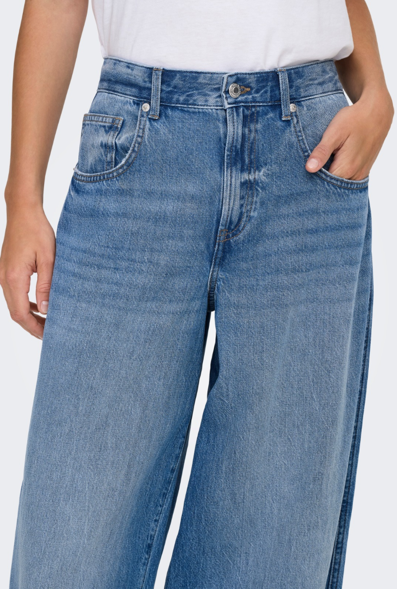 Detail image  of Only taylor barrel jeans in denim, by brand Only