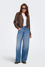 Image of ONLY TAYLOR BARREL JEANS in denim, by brand ONLY