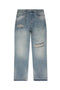 Front image of Heaton jeans in denim, by brand Represent