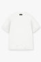 Front image of the Initial oversized t in off white, by brand Represent