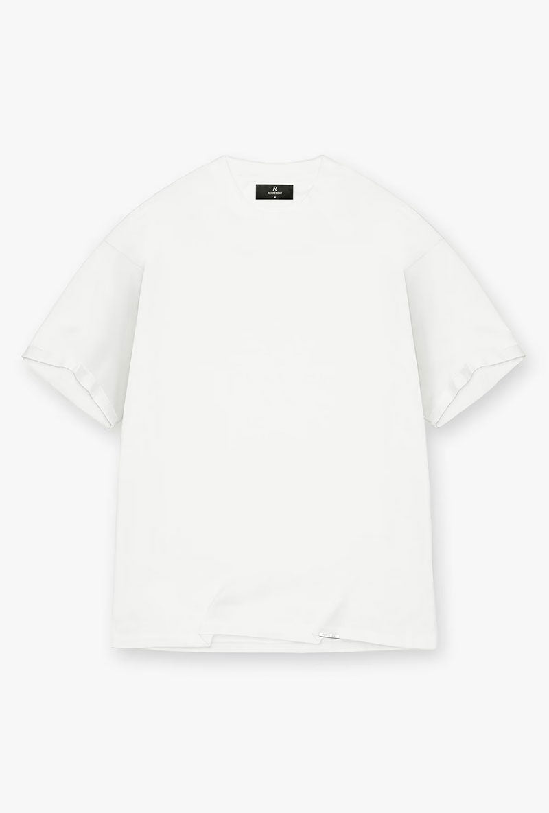 Front image of Initial oversized t in off white, by brand Represent