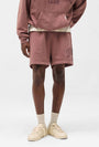 Image of OWNERS CLUB SCRIPT MESH SHORTS in brown, by brand REPRESENT