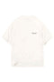 Front image of the Owners club script t in off white, by brand Represent