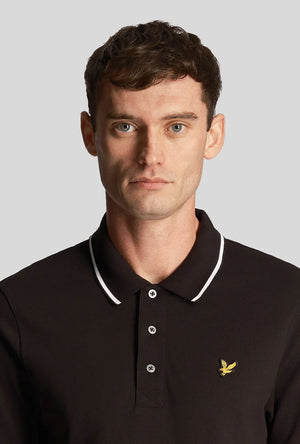 LYLE AND SCOTT TIPPED SS POLO SHIRT