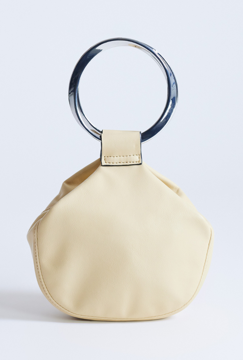 of Cherry metal handle grab bag in , by brand Top shop