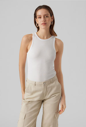 VERO MODA ROMA SL RIB TOP