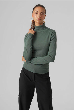 VERO MODA GLORY LS ROLLNECK BLOUSE