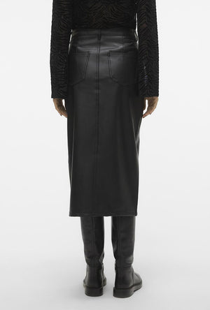 VERO MODA VERI CALF PU SKIRT