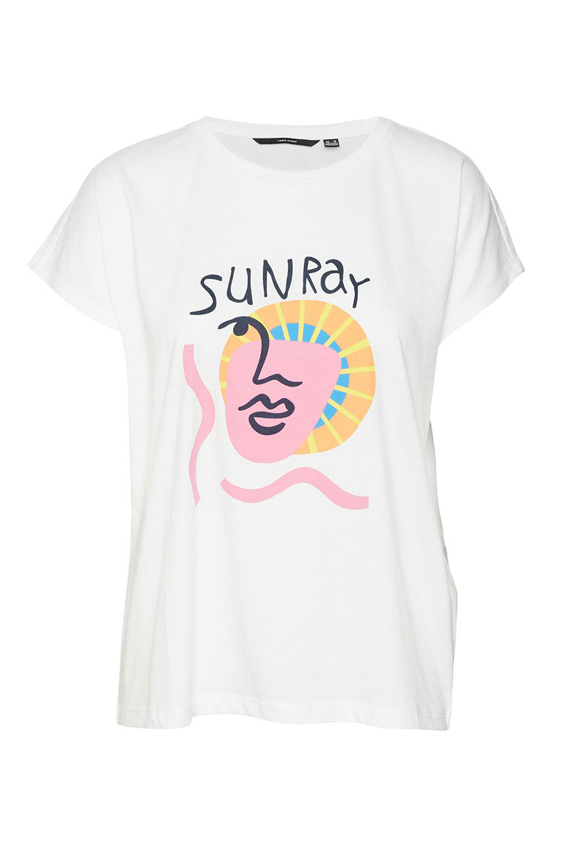 VERO MODA JOLENE SUNRAY SS TOP