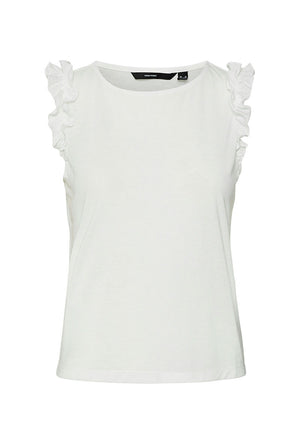 VERO MODA SPICY SL FRILL TOP