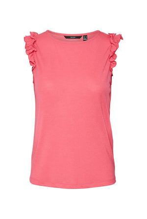 VERO MODA SPICY SL FRILL TOP