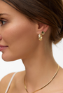Image of CHELLY EARRINGS 2 PK in gold, by brand VERO MODA