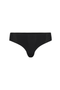 Front image  of the Vero moda dikte string 3 pk in black, by brand Vero moda