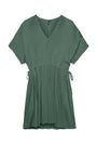 Image of MENNY STRING SHORT DRESS in green, by brand VERO MODA