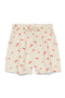 Front image of Odette hw shorts in off white, by brand Vero moda