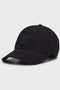 Front image of the Derrel cap in black, by brand Boss