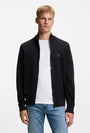 Image of KANOZIP KNITWEAR in navy, by brand BOSS